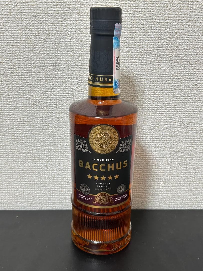 [新品未開封] BACCHUS 5年 コニャック 700ml