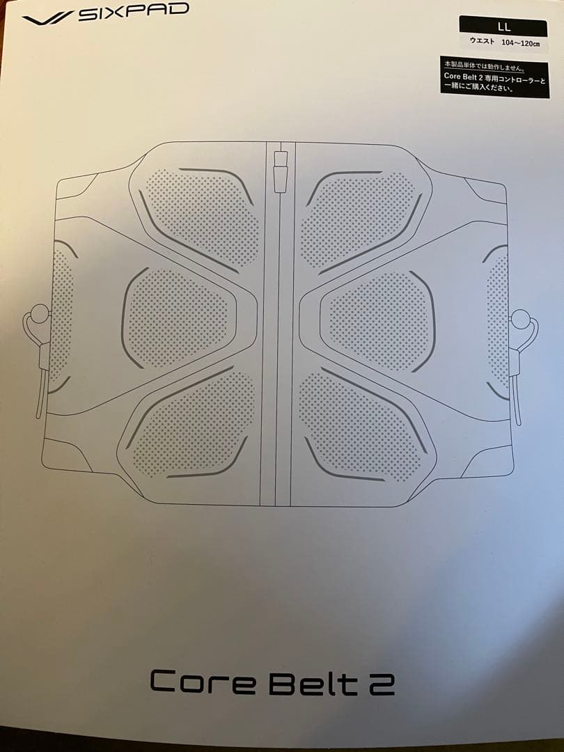 SIXPAD Core Belt 2 LL ブラック
