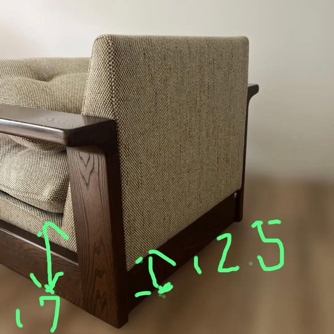 HIDA キツツキマークシングルソファ