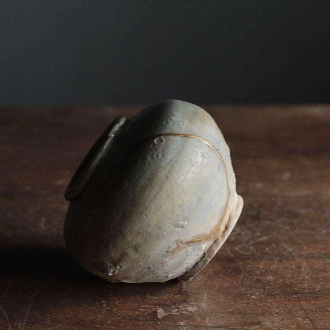 李朝 堅手 小壺 李朝壺 朝鮮美術 古美術 古道具 アンティーク 壺