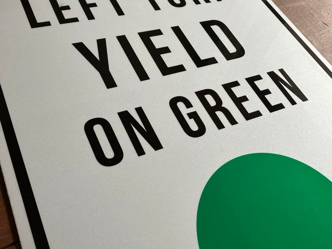 道路標識◆道路看板◆トラフィックサイン◆ロードサイン◆ストリート◆GREEN