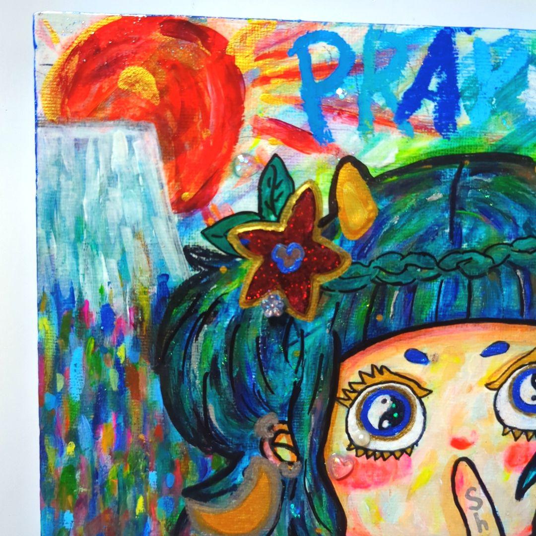 【一点物アートSALE】Pray to nature【S2号】