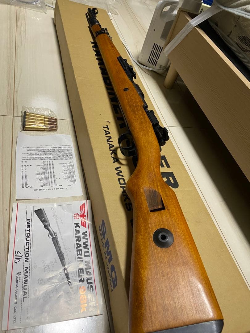 の*ん様 希少　TANAKA タナカ　モーゼル　KAR98k モデルガン　リアル