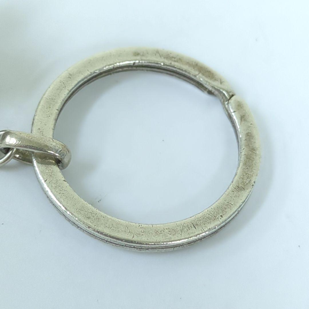 ダンヒル ブルドッグ キーホルダー キーリング シルバー925