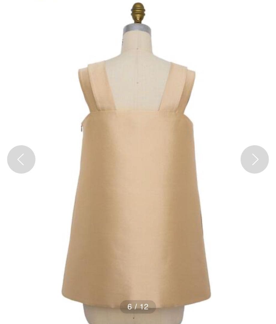 ＜Drawer（ドゥロワー）＞ ウールシルクミカドキャミソールブラウス