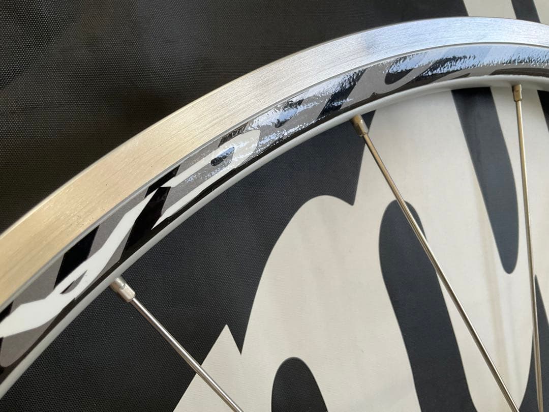 カンパニョーロ　カムシンホイール　シルバー　シマノ&カンパフリー