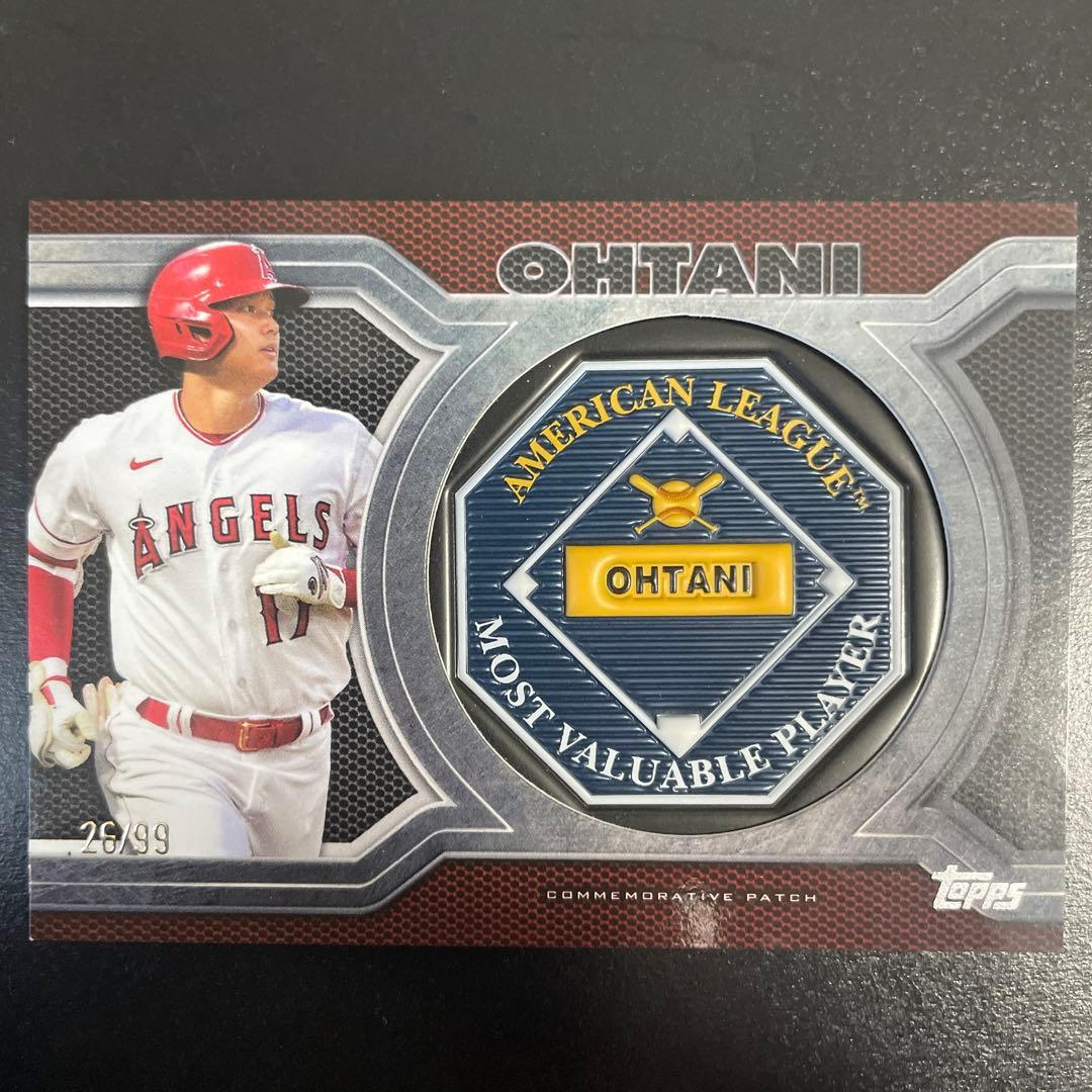 世界99枚限定　大谷翔平　2022年メジャーリーグMVP記念カード