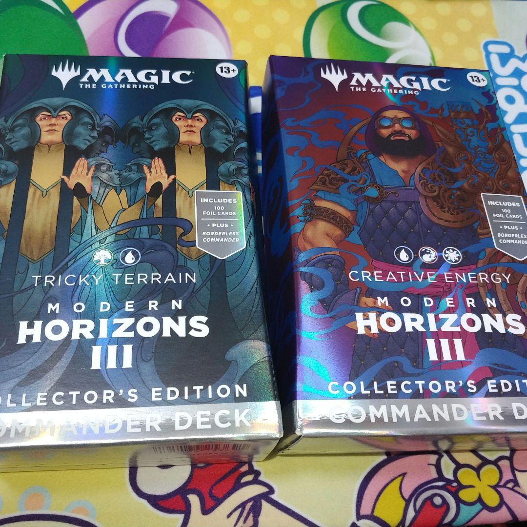 MTG モダンホライゾン3統率者デッキコレクターズエディション　4種各1