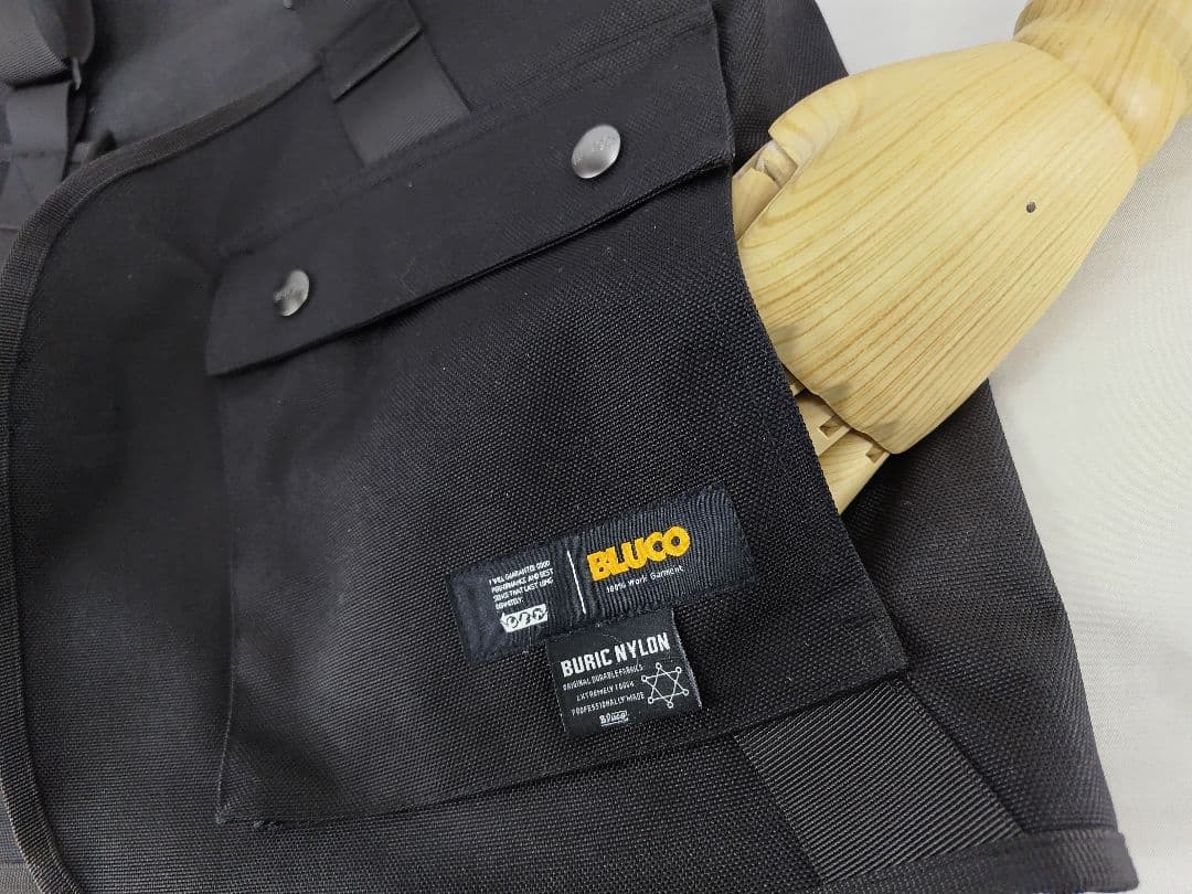 ブルコ/ブリックナイロン ユーティリティーベスト(BLK)サイズF