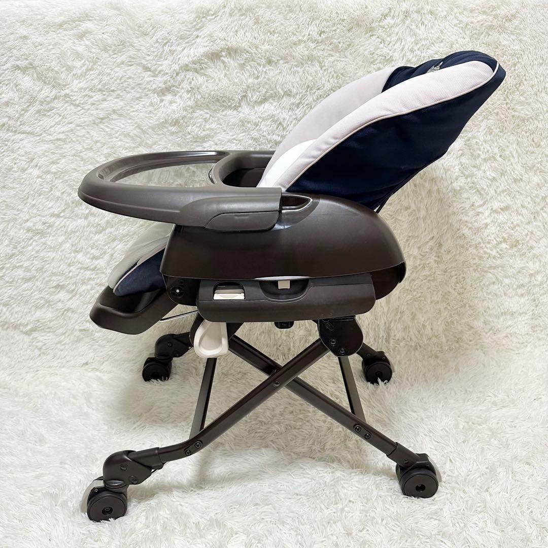 ✨美品✨COMBI ネムリラ シンプライト ハイローチェア テーブル