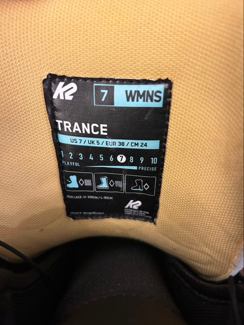 【C-man】K2 ケーツー スノーボードブーツ レディース