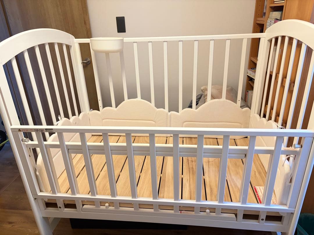 KATOJI カトージ　ベビーベッド　ハイタイプおまけ付き