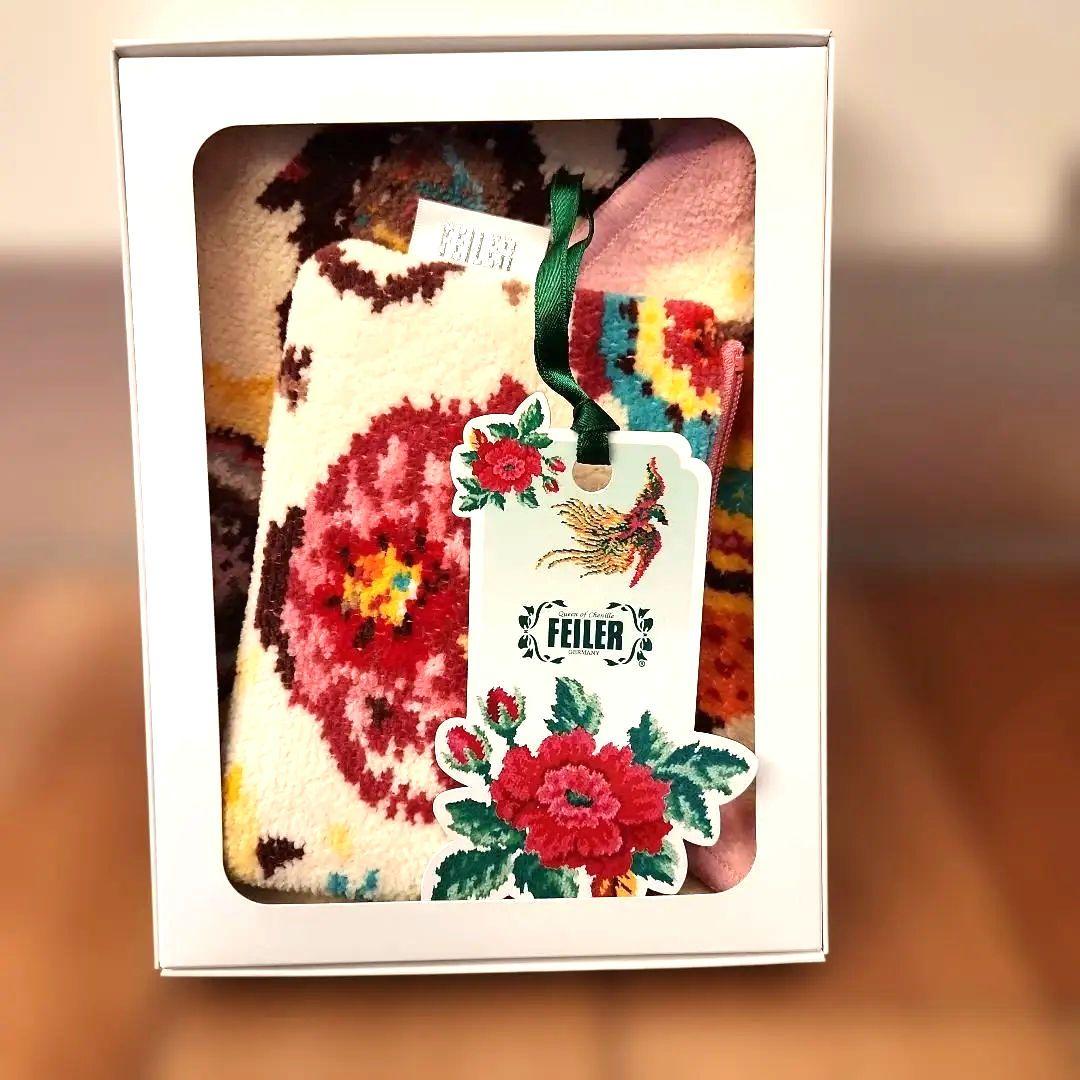 FEILER タオルハンカチ&ミニポーチ　セット