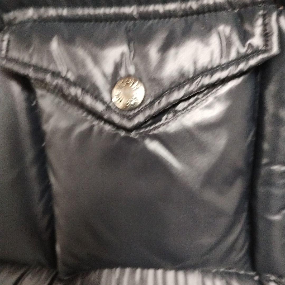 THE NORTH FACE ダウンベスト ブラック/オレンジ