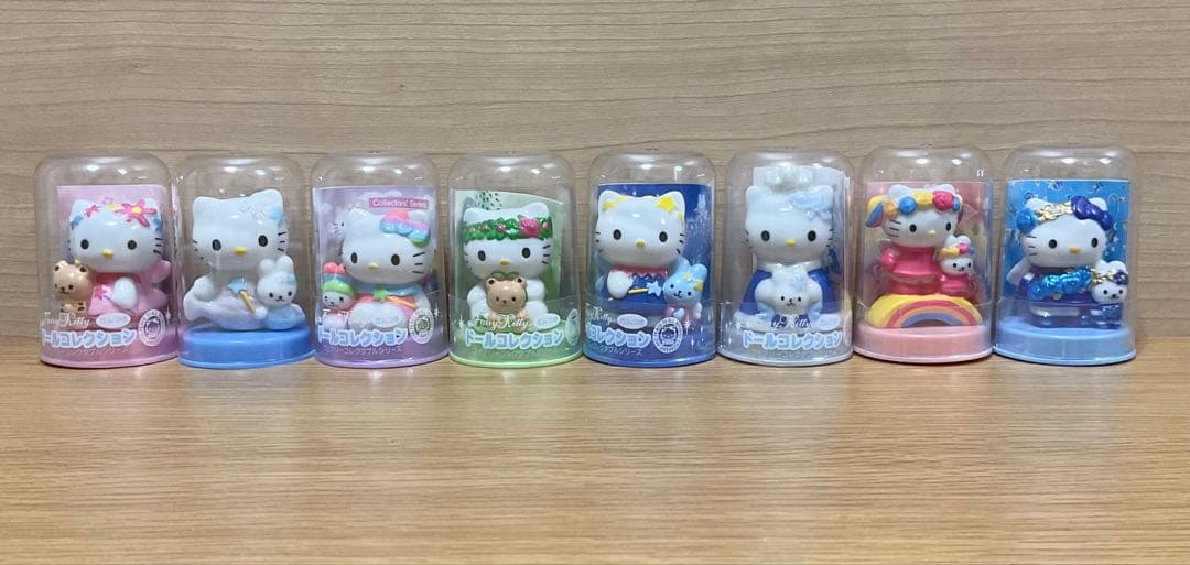 【平成レトロ】レア ハローキティ ドールコレクション 陶器8点セット