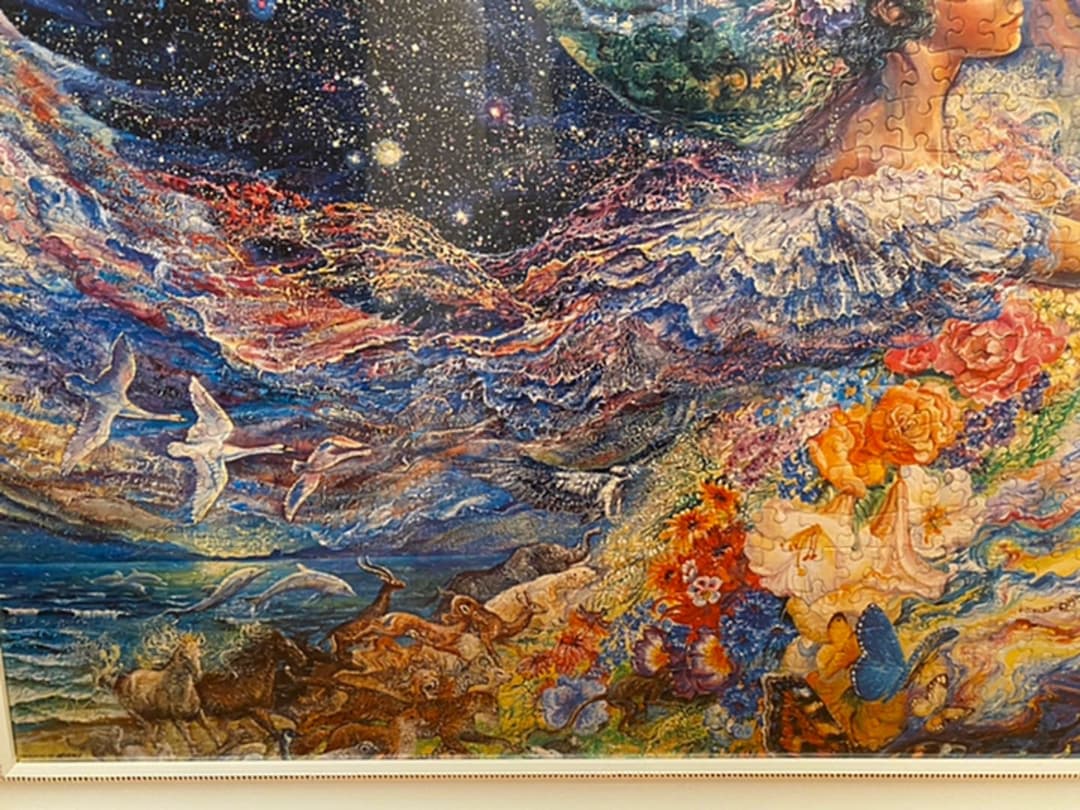 ジョセフィンウォール　女神　天使　神秘的　完成パズル　希少品　入手困難