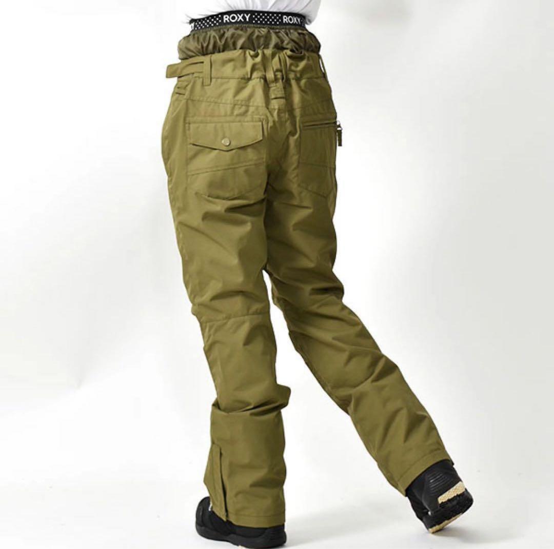 ROXY スノーボードウェア　パンツ　レディース　カーキ　M スキーウェア