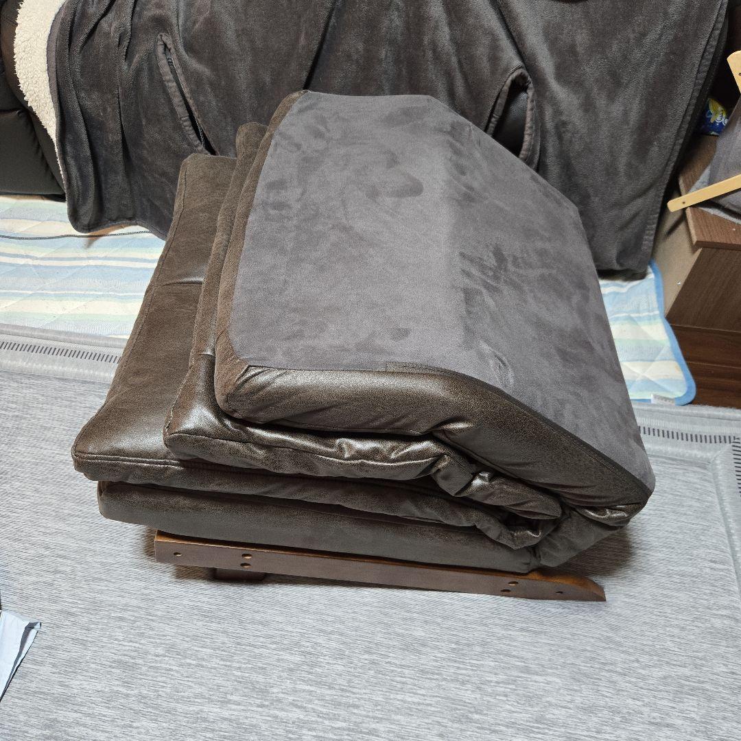 リクライナーソファー　KJ-1 1人掛けソファ ブラウン　ニトリ　値下げ中