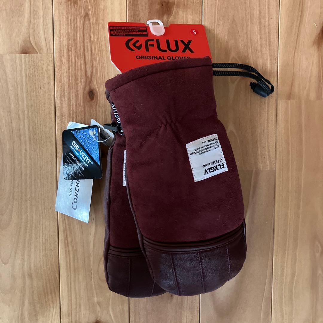 FLUX オリジナルグローブ Sサイズ ワインレッド