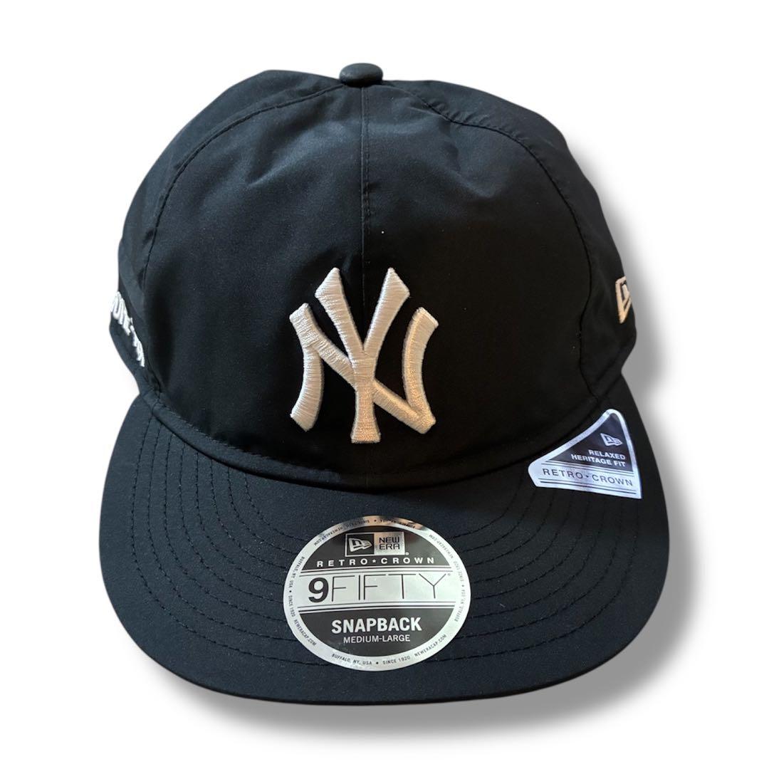 New Era 9FIFTY GORE-TEX ブラックキャップ