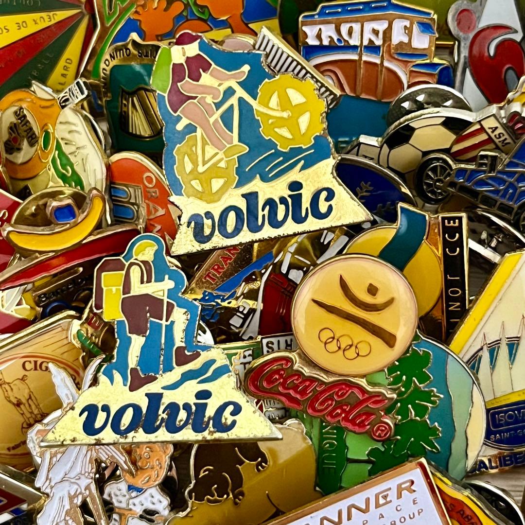 集めたくなる フランス　ピンバッジ　200個セット　まとめ売り　ヴィンテージ 2