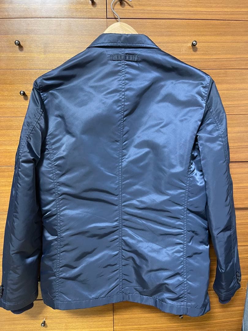 rough&swell MA1スタイルジャケット 紺&ライムイエロー Mサイズ