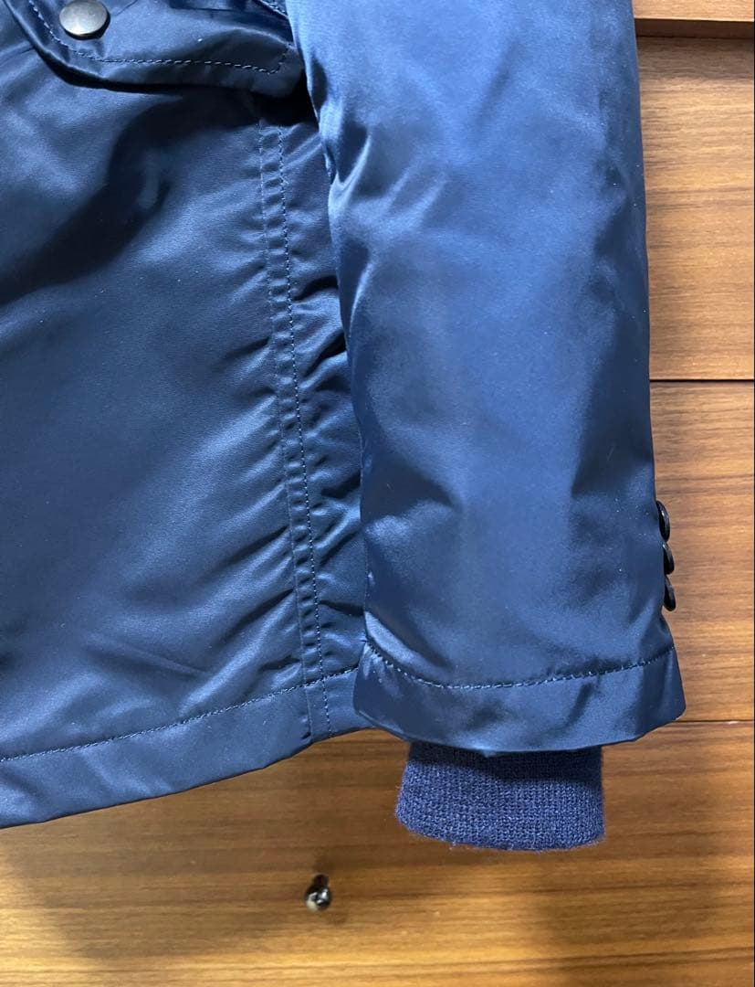 rough&swell MA1スタイルジャケット 紺&ライムイエロー Mサイズ