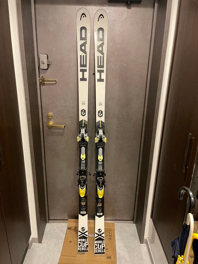 【181cm 】HEAD WORLD CUP REBELS ,R25スキー板