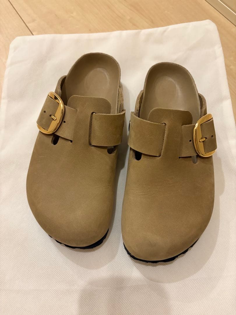 BIRKENSTOCK BostonBigBuckle タバコブラウン　ビルケン