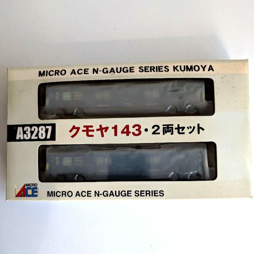 MICROACE　クモヤ143　2両セット　A3287　2両共モーター車