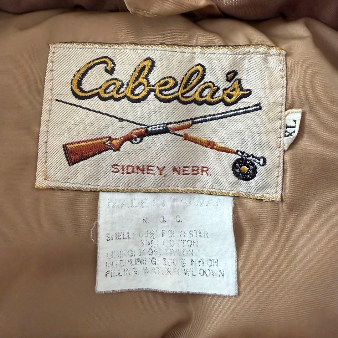 80s 90s カベラス cabela's フィッシングダウンベスト