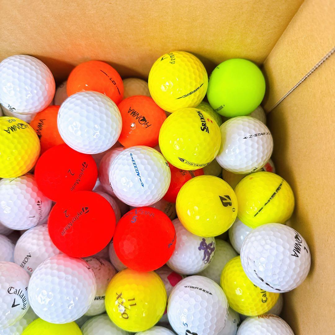 ロストボール　中古ゴルフボール　381個／キャロウェイ・テーラーメイド、他