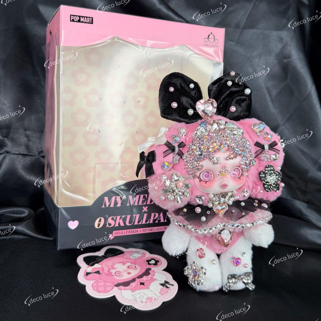 スカルパンダ　マイメロディー　クロミ　サンリオ　スワロフスキー　デコレーション