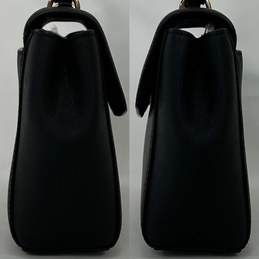 【極美品】トリーバーチ エマーソン スモール 2way ショルダーバッグ 黒