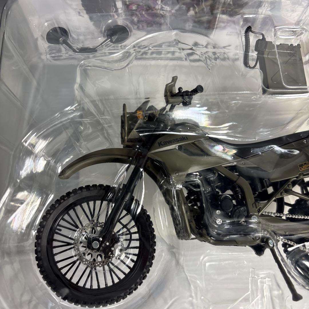 1/12LM002陸上自衛隊偵察オートバイDX版リトルアーモリー　KLX250