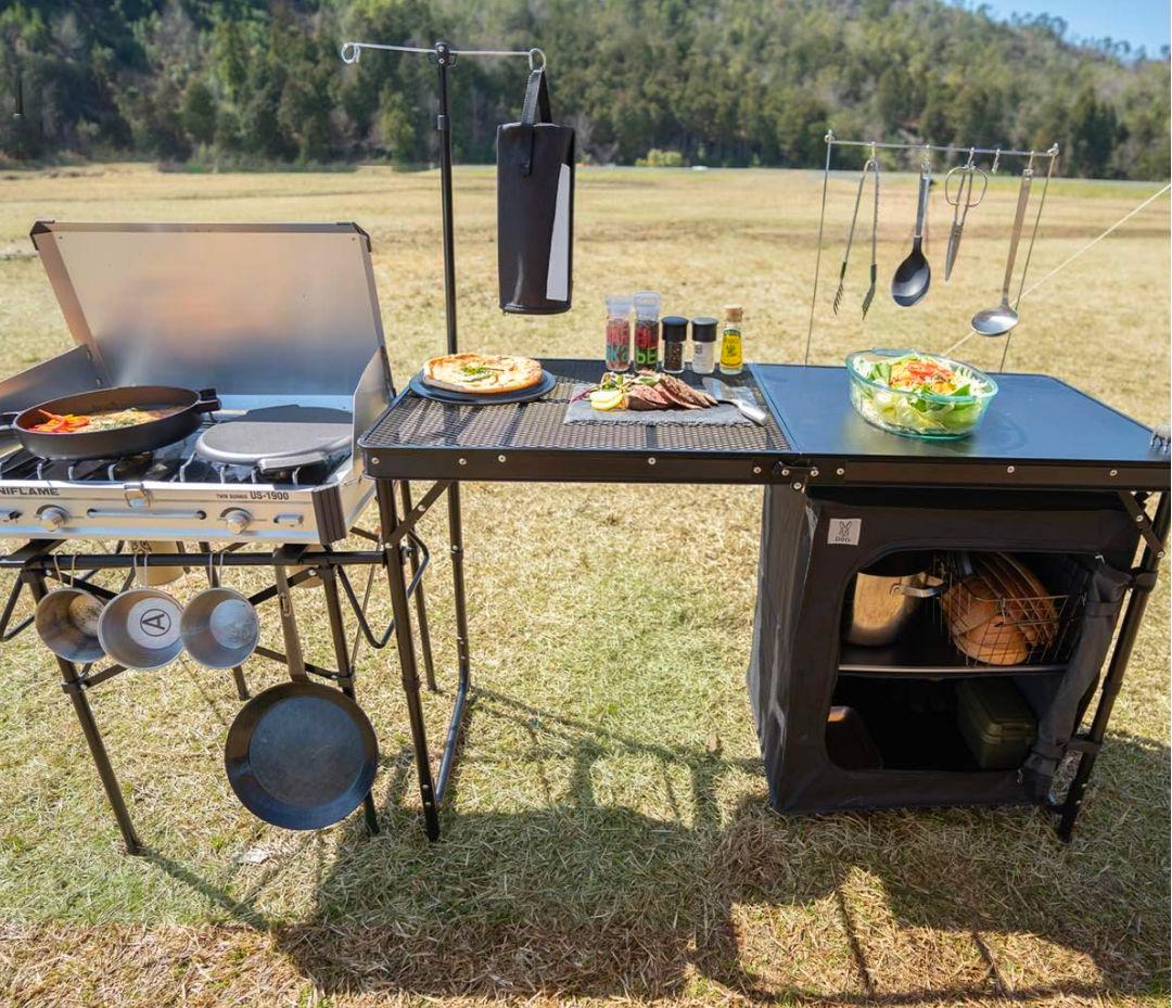 DOD　折りたたみ式　アウトドアキッチンテーブル