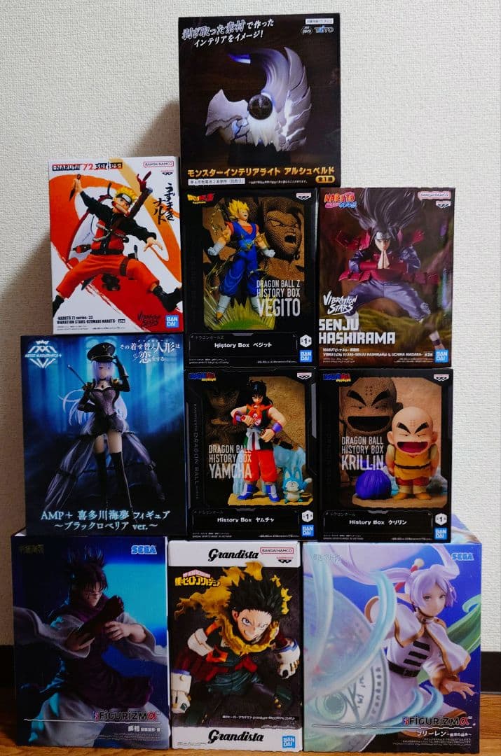 ドラゴンボール ナルト　葬送のフリーレン　ヒロアカ　フィギュアまとめ売り⑲