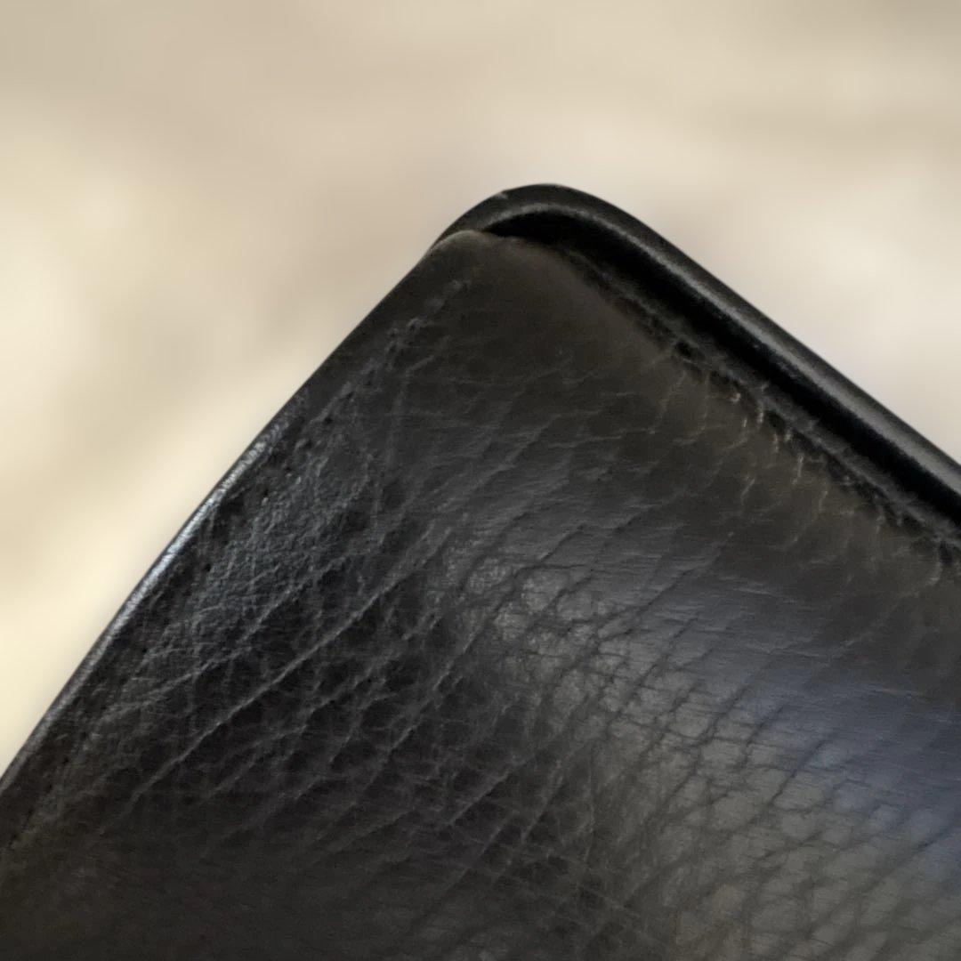 レア✨BURBERRY ダレスバッグ ブラック レザー シボ革 ビジネスバッグ