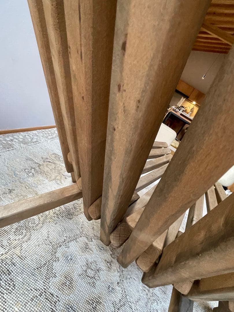 エコファーン　エコチェア　ととのい椅子　サウナチェア　ガーデンチェア　　木製