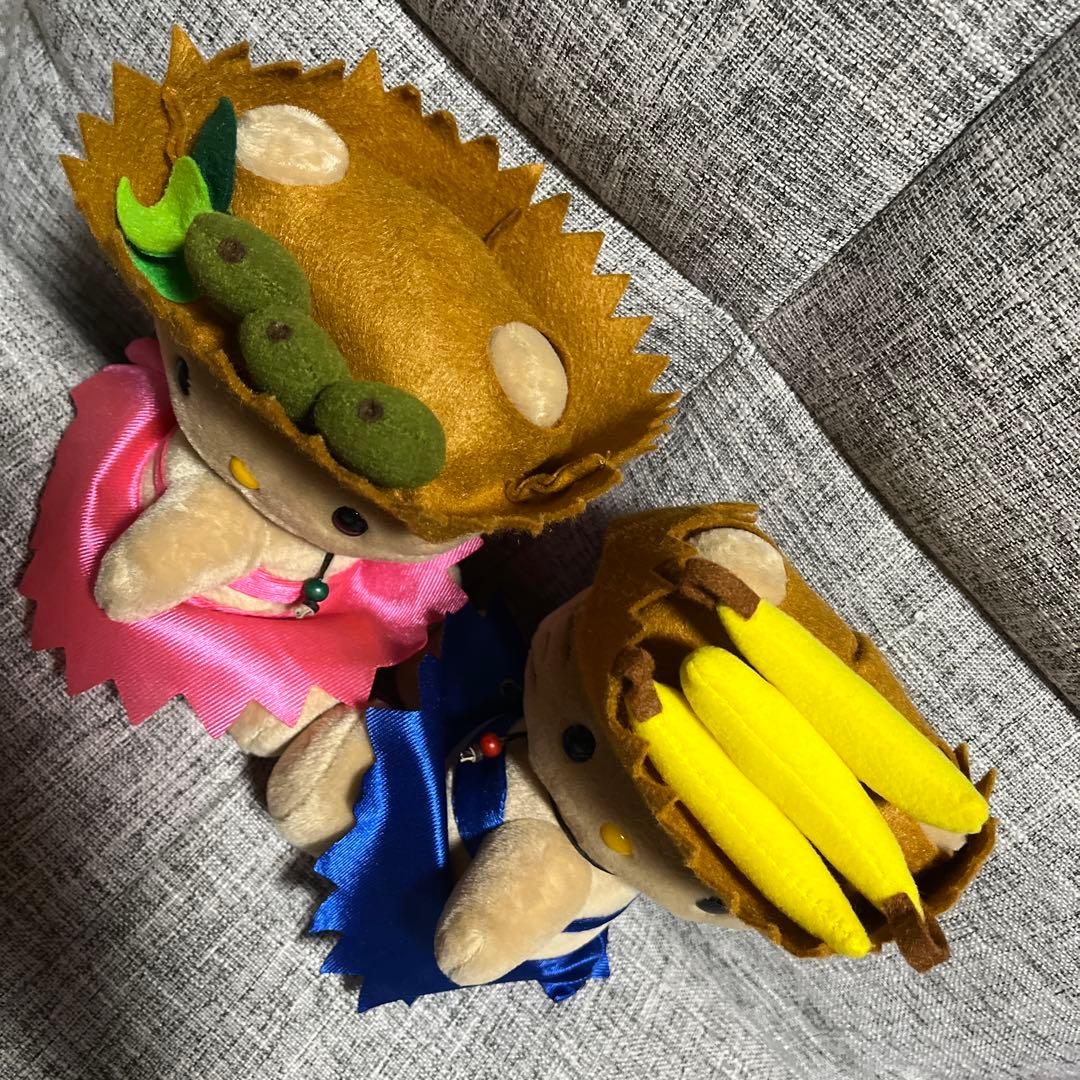 激レア❣️非売品❣️入手困難❣️キティちゃんメキシカン風ぬいぐるみ2セット！