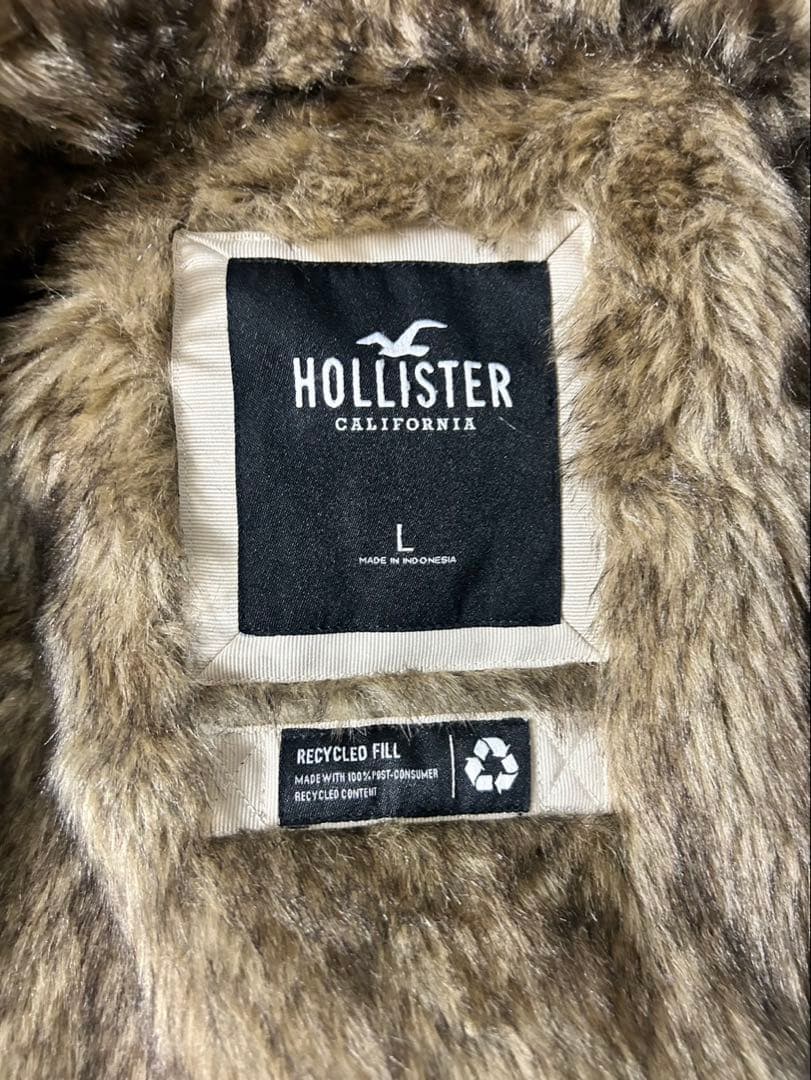 ホリスター⭐︎Lサイズ⭐︎ファー付きモッズコート