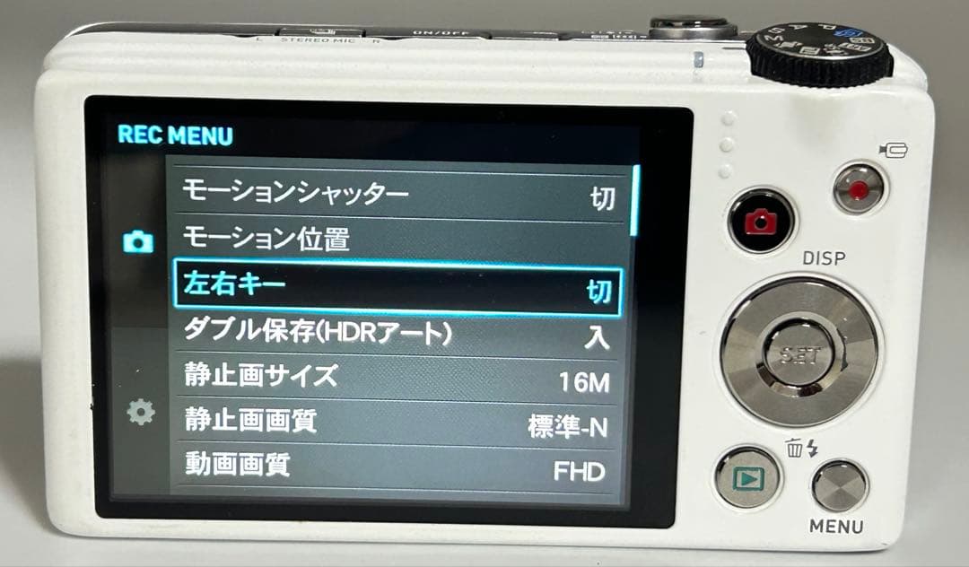 ジャンクCASIO コンパクトデジタルカメラ　EXILIM EX-ZR500