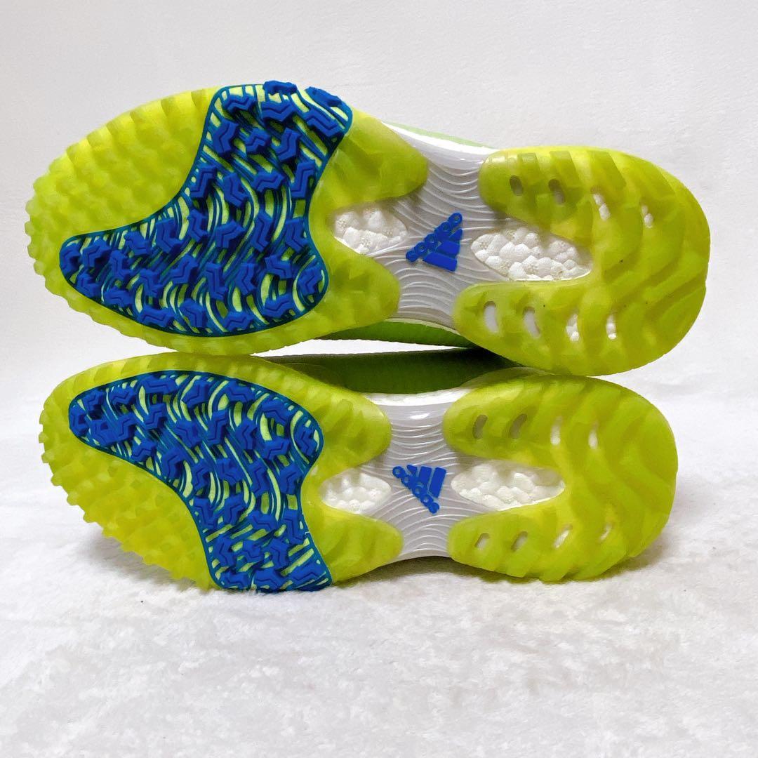 adidas　コードカオスBOA　ゴルフシューズ　26.5cm　スパイクレス　緑