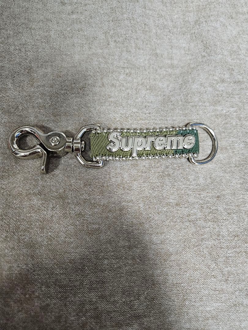 Supreme b.b. Simon Denim Keychain　カラビナ