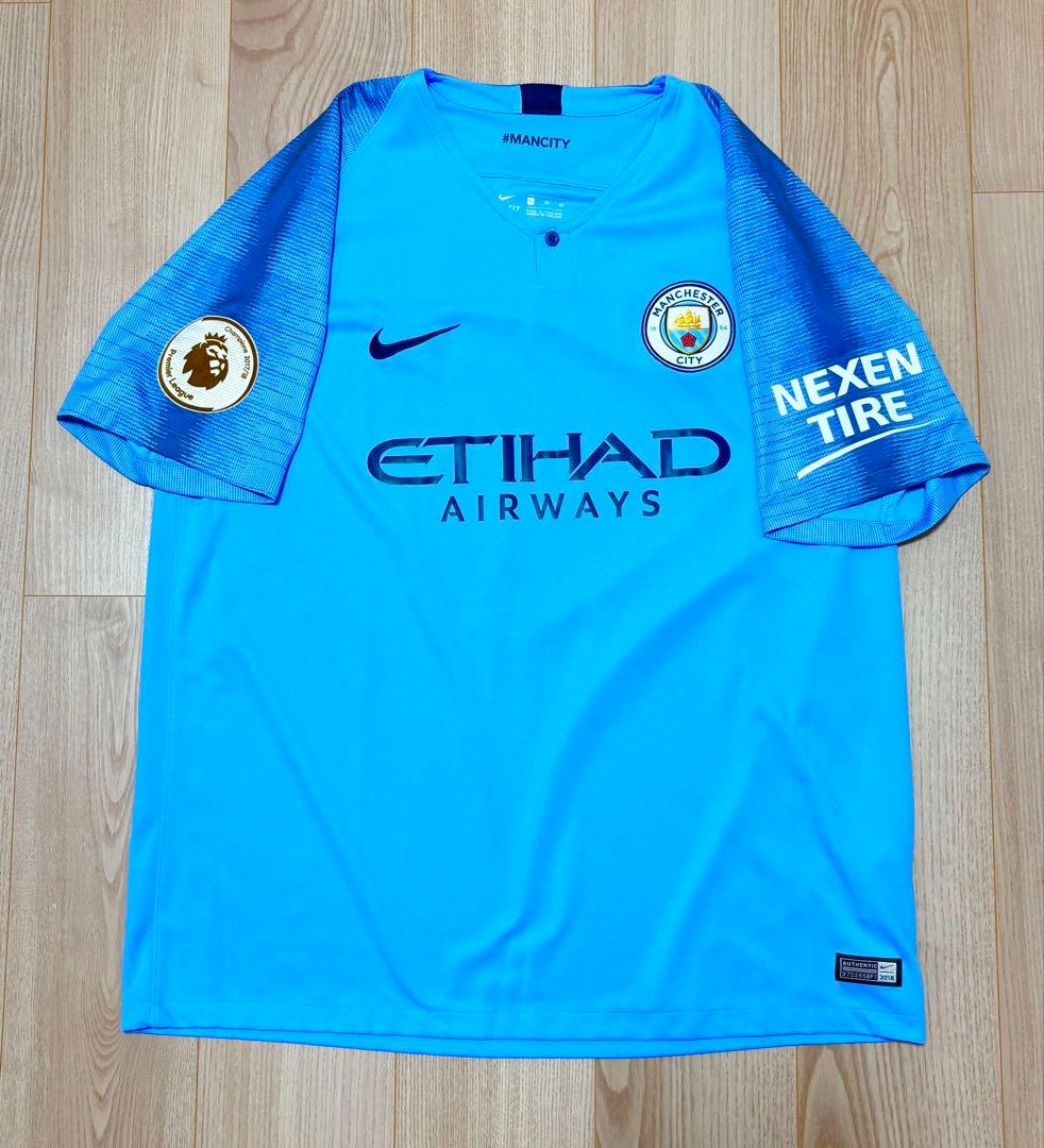 【正規品】マンチェスターシティ2018/19コンパニ ホームユニフォーム