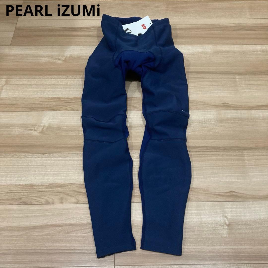 未使用 パールイズミ ウィンドブレーク タイツ M ネイビー