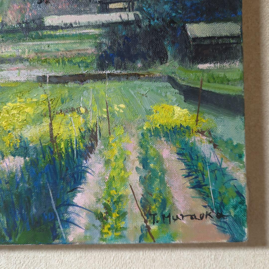 F6号油彩画（額縁入り)No.58