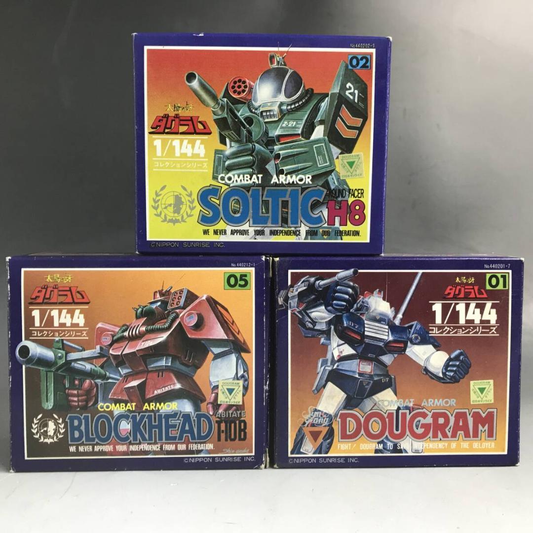 太陽の牙ダグラム SOLTIC/DOUGRAM/BLOCKHEAD