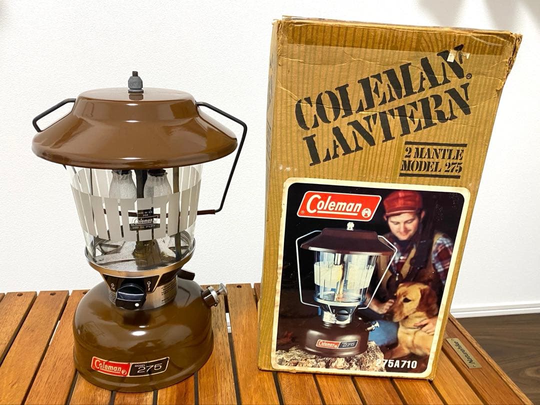 【希少！箱付き！燃焼絶好調！超美品！】コールマン　275A 1980年2月製造