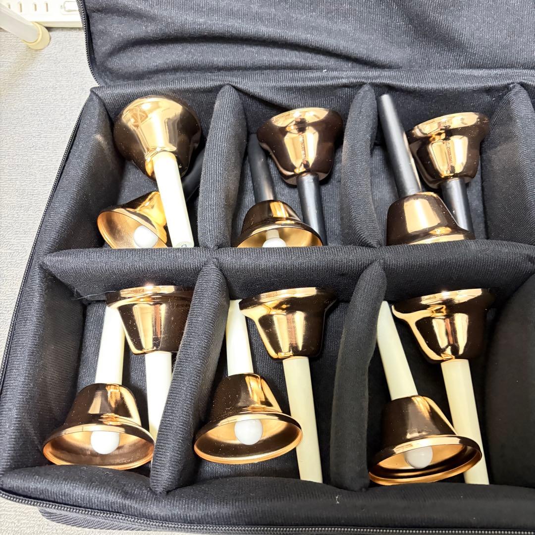 キョーリツ　MB23K/C 23音　ハンドベル　ケース付き